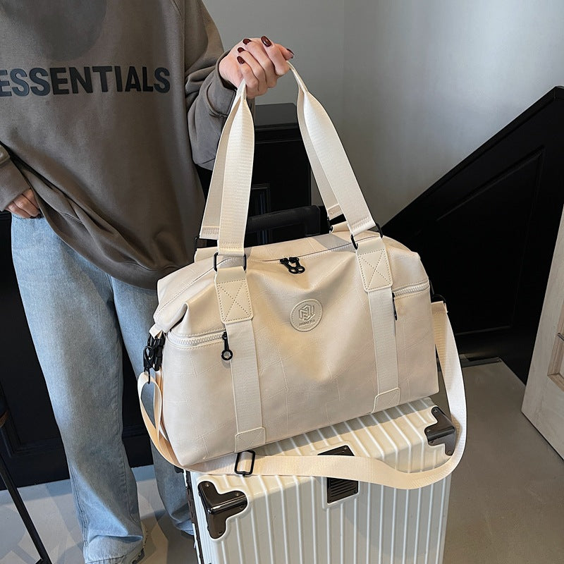 Premium Leder Duffel Tasche