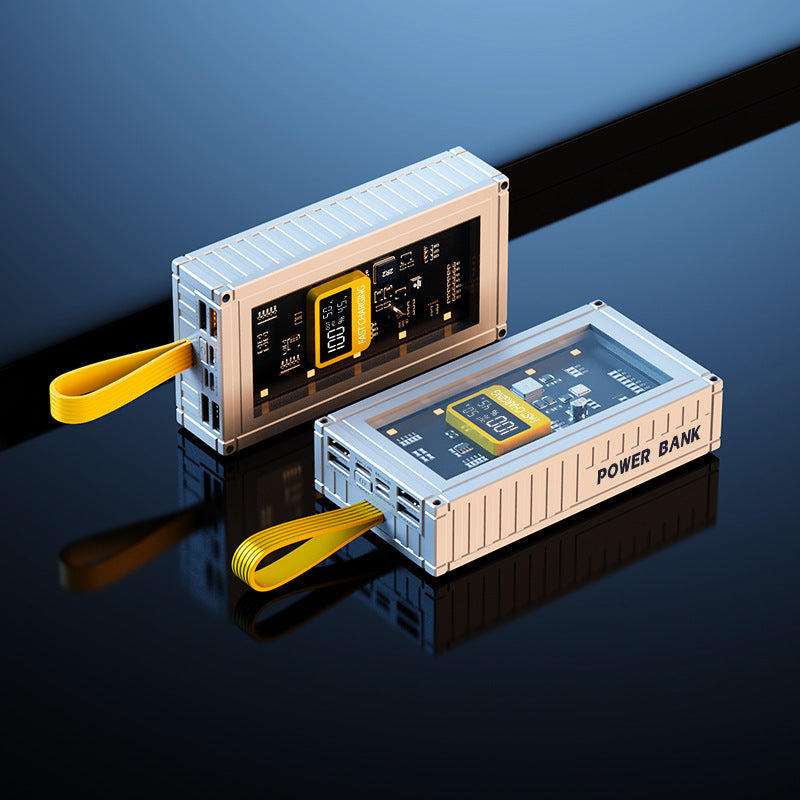 vielseitige Powerbank mit digitaler Leistungsanzeige Brehn