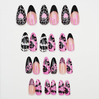 Halloween-Themen Press-On Nail Set
