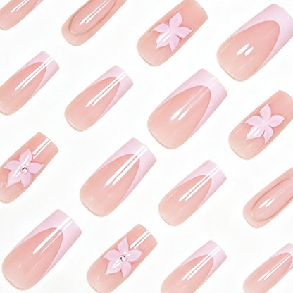 Elegantes florales Nagelkunst-Set Brehn
