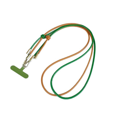 Stylische Zweifarbige Schlüsselband mit Clip Brehn