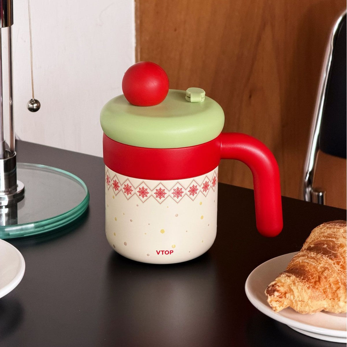 Damen verspielter Kaffeebecher Brehn