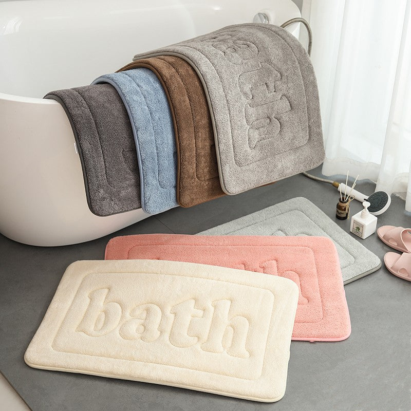 Absorbierende Memory-Schaum-Badematte Brehn