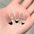Glamouröse Press-On Nagelkunst Brehn