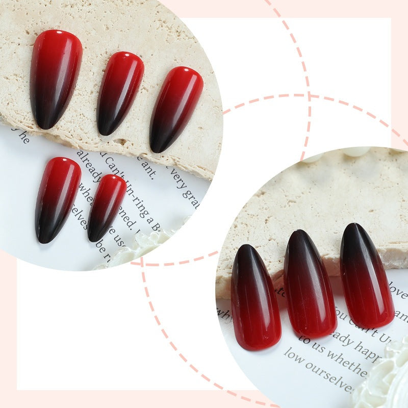 Kunstnagelset mit Ombre-Effekt Brehn