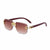 Elegante dekorative übergroße Sonnenbrille