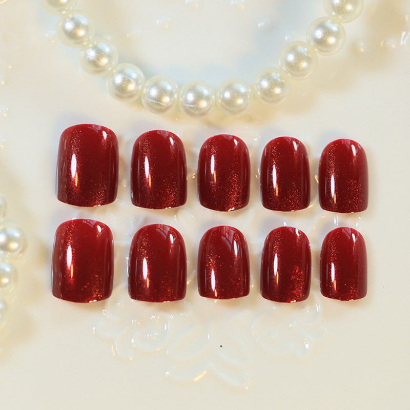 Glossy Press-On Nagelkunst mit elegantem Finish Brehn