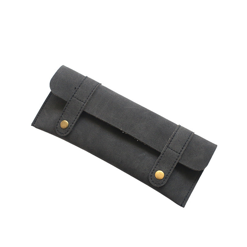 Stylischer Leder Stiftrollen Organizer