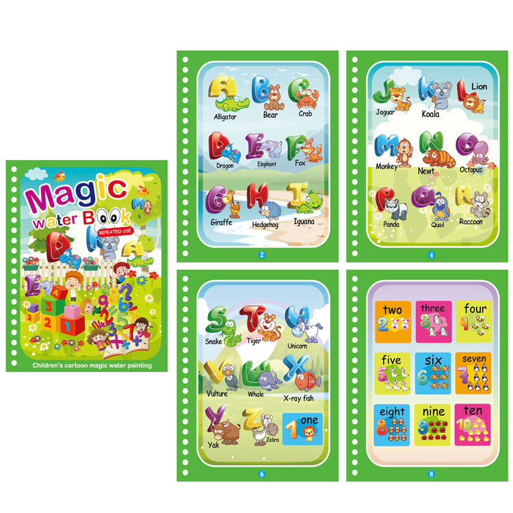 Brehn | Magisches Wasser Malbuch für Kinder