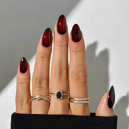 Spider-Themen Gothic Nagelkunst Design