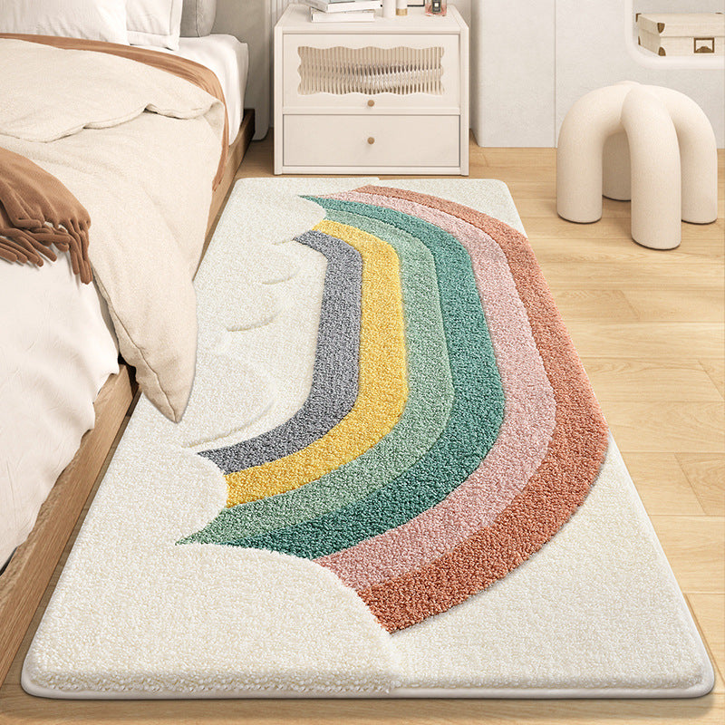 Texturierten Regenbogen Badteppich Brehn