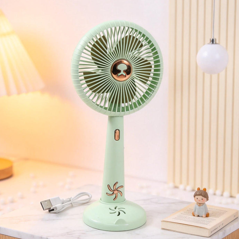 Damen Tragbarer USB Mini-Ventilator mit innovativem Design Brehn