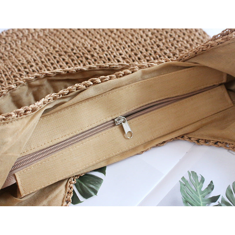 Handgefertigte Basttasche Brehn