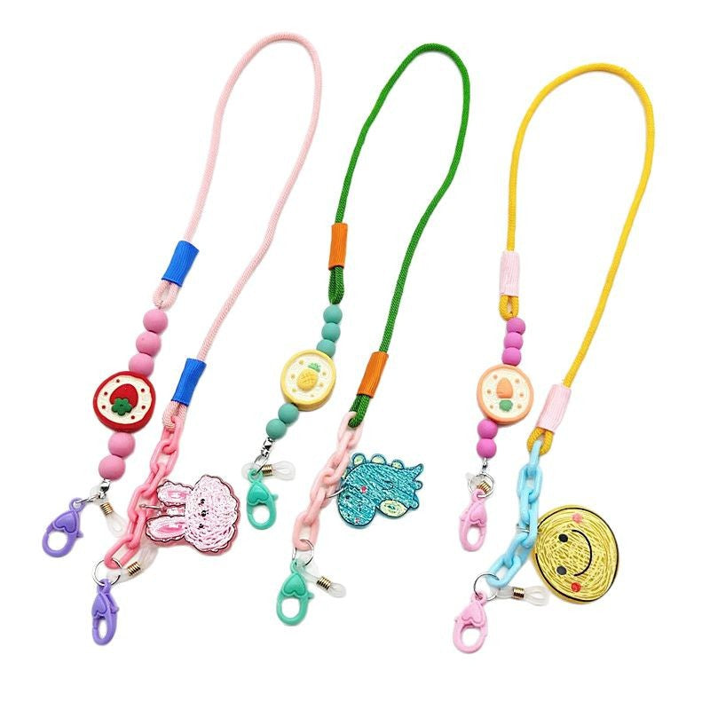 Brillenband mit Bunten Anhängern Brehn