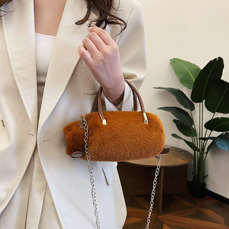Plüsch Handtasche mit Tierischem Design Brehn