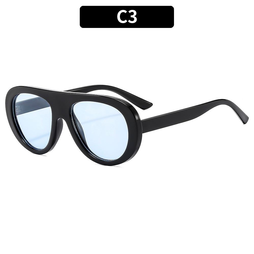 Bold Übergroße Schild Sonnenbrille