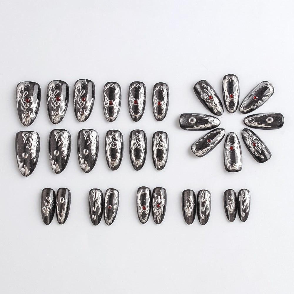 Künstlerisch Skulptierte Nagelkunst Brehn