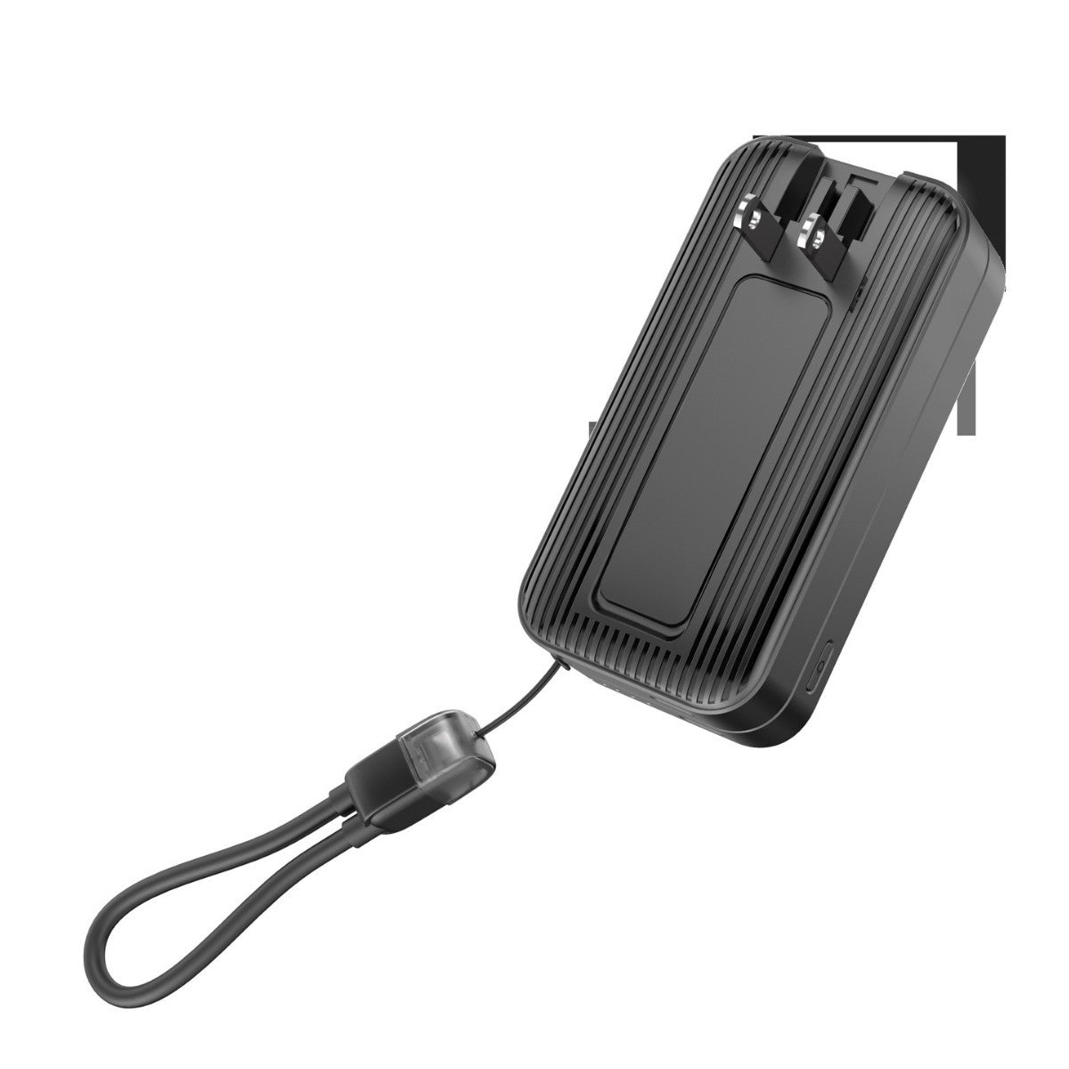 Tragbare Powerbank mit Integriertem Ladeanschluss und Praktischer Schlaufe Brehn