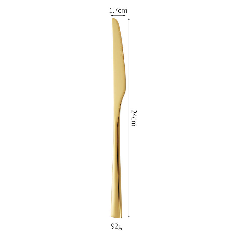 Elegantes Essmesser mit Geschwungenem Griff Brehn