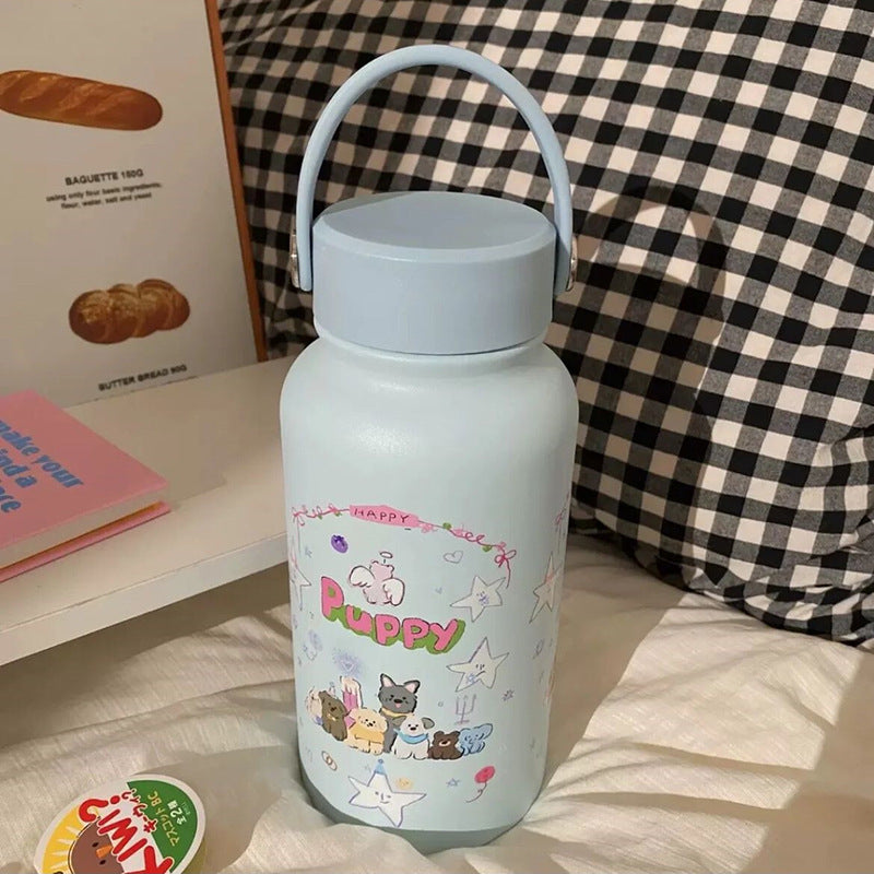 Damen Isoliertrinkflasche mit fröhlichem Tiermotiv Brehn