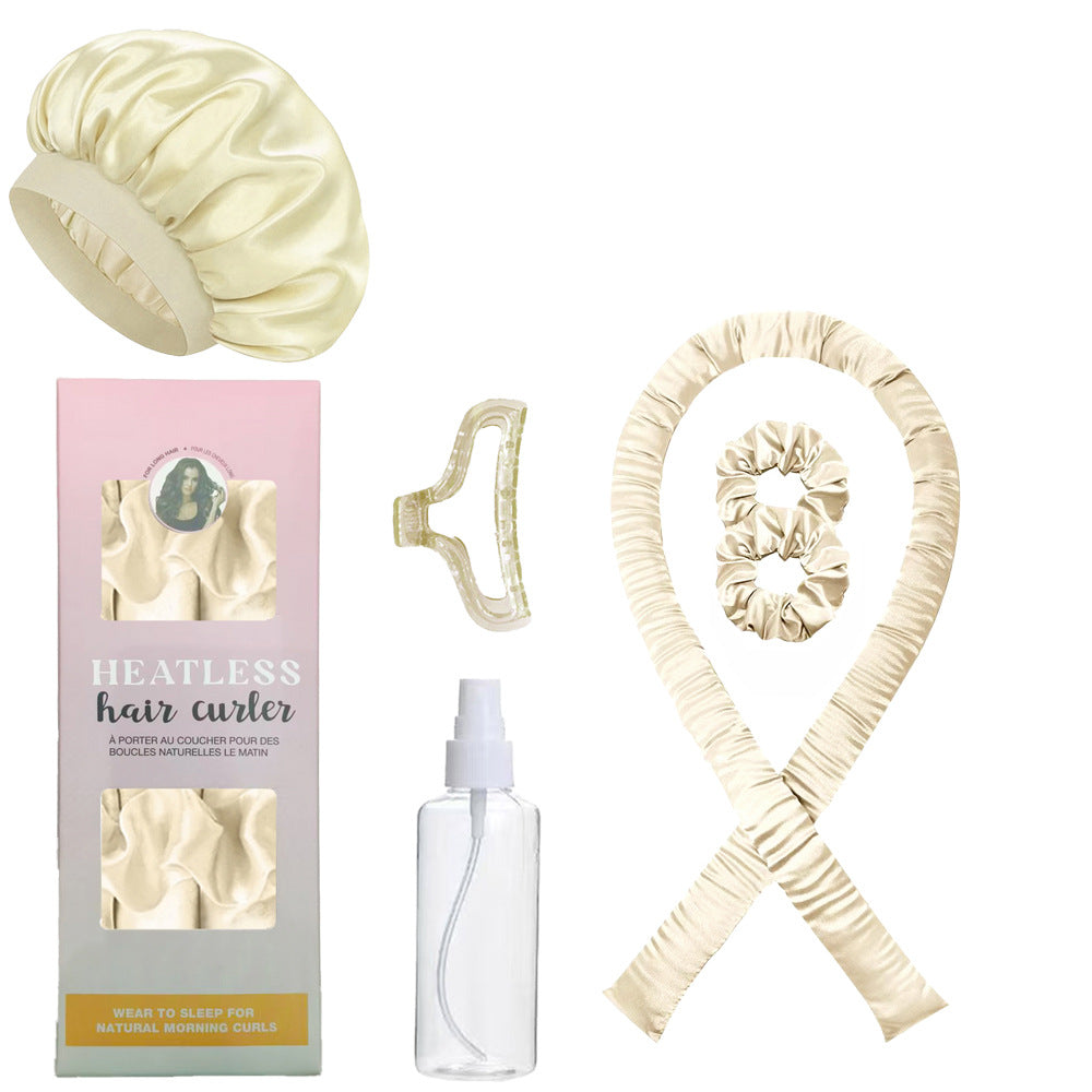 Hitzefreies Locken-Set mit Haarband und Zubehör