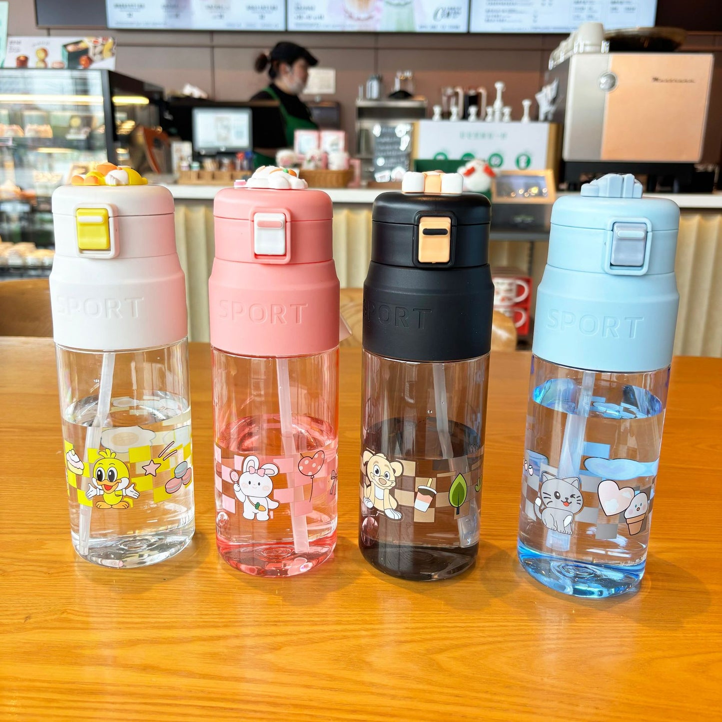 Damen kreative Sport-Trinkflasche Brehn