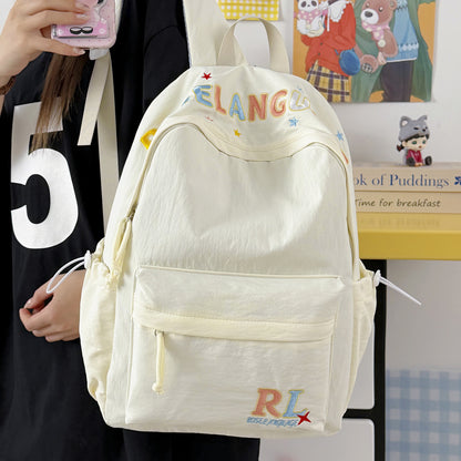 Stilvoller bestickter Grafik-Rucksack Brehn