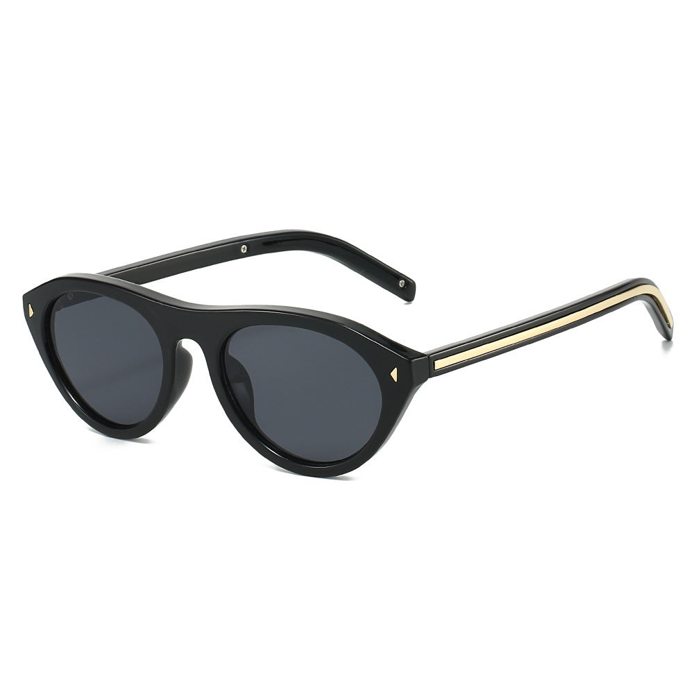 Retro-inspirierte geometrische Sonnenbrille Brehn