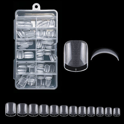 Transparente Soft Gel Nagelspitzen Kollektion Brehn