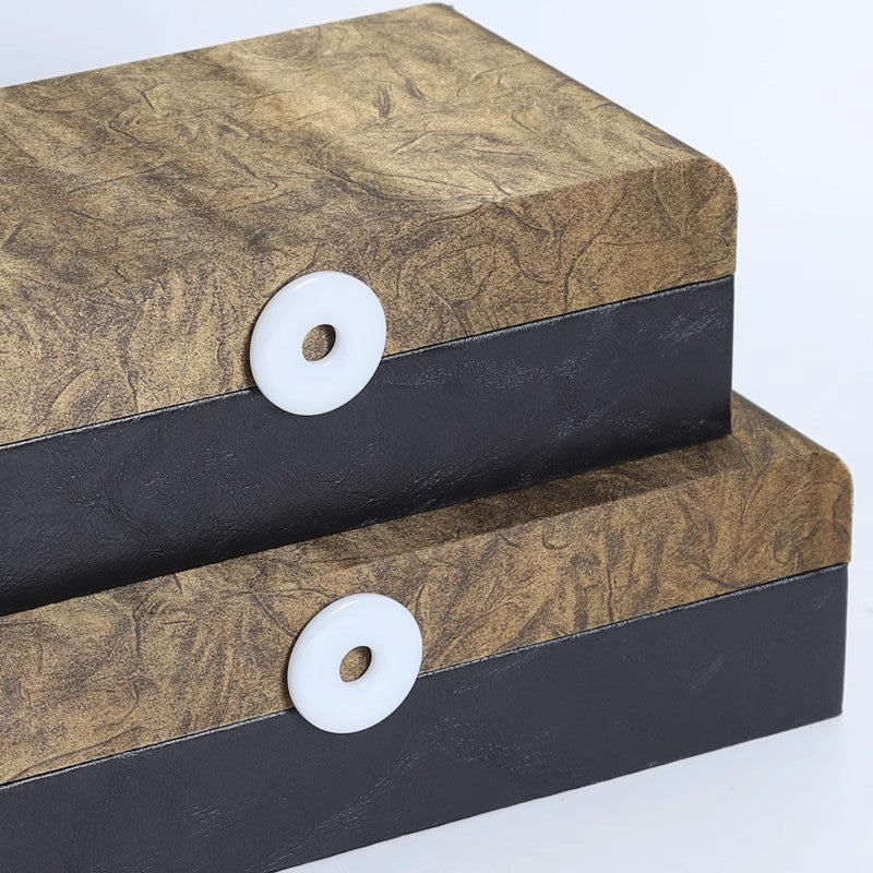 Minimalistische dekorative Aufbewahrungsbox-Set