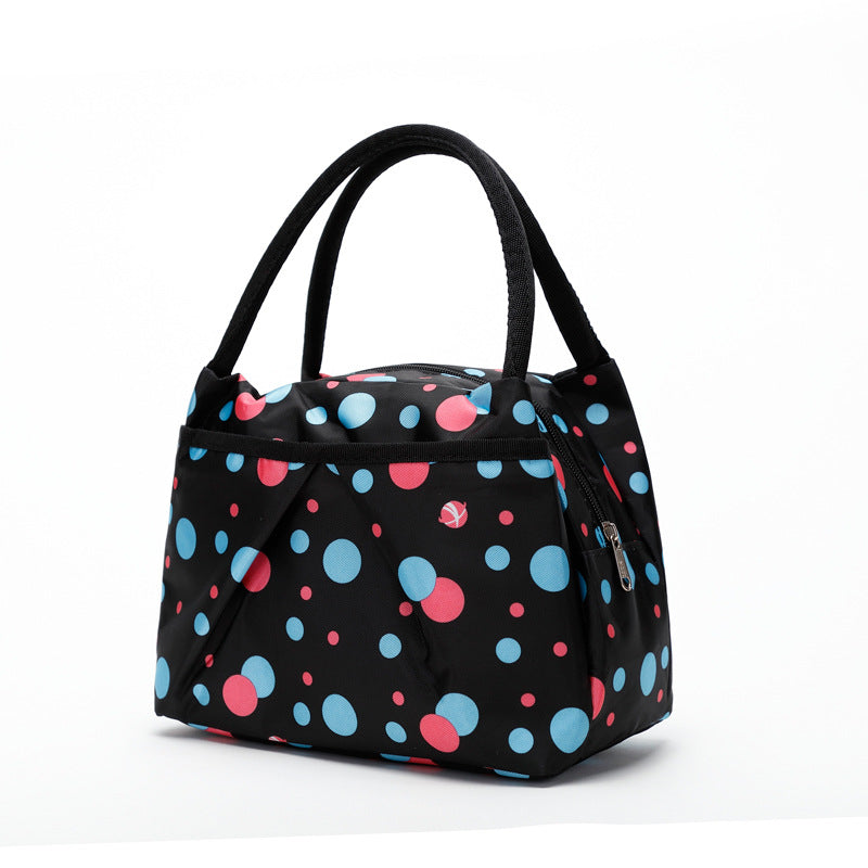 Blumige isolierte Lunch-Kühltasche Brehn