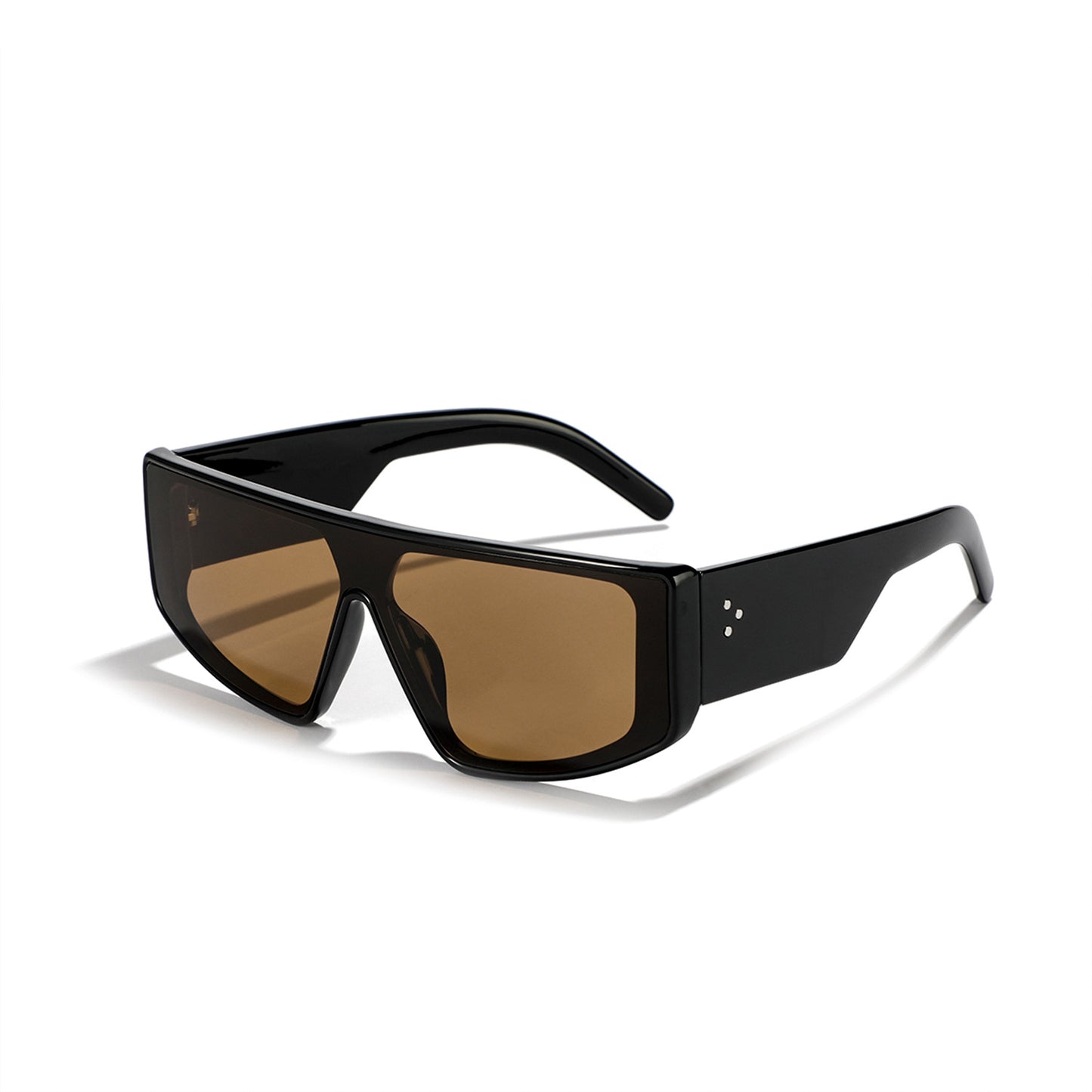 Damen futuristische Oversized-Sonnenbrille Brehn