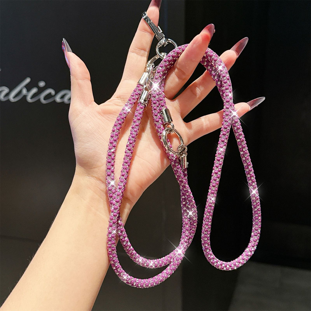 Glitzernder Strass-Handyband Brehn