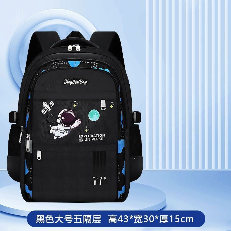 Rucksack Mit Kreativem Astronauten-Motiv Und Vielseitiger Fächerausstattung Brehn