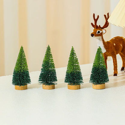 Miniatur Weihnachtsbaum Figuren Set Brehn