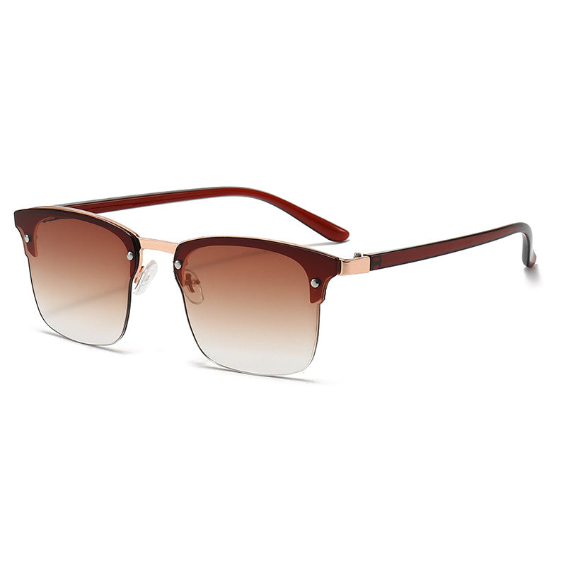 Damen modische quadratische Sonnenbrille mit robustem Rahmen Brehn