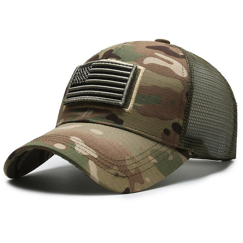 Herren Tactical Trucker Cap Brehn