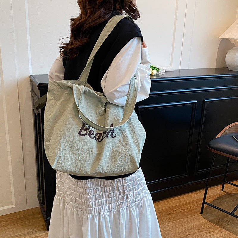 Geräumige Canvas-Shopper-Tasche Brehn