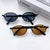 Modische Runde Sonnenbrille mit Elegantem Goldenen Rahmen Brehn
