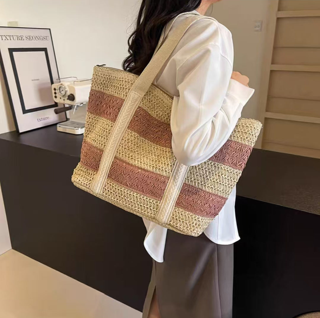 Stilvolle Strandtasche mit Strukturiertem Design Brehn