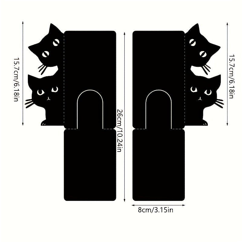 Katzen-Themen Dekorative Buchstützen