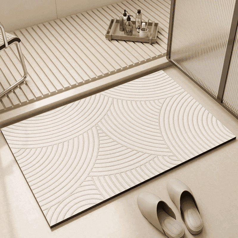 Absorbierende Luxus-Badezimmermatte Brehn