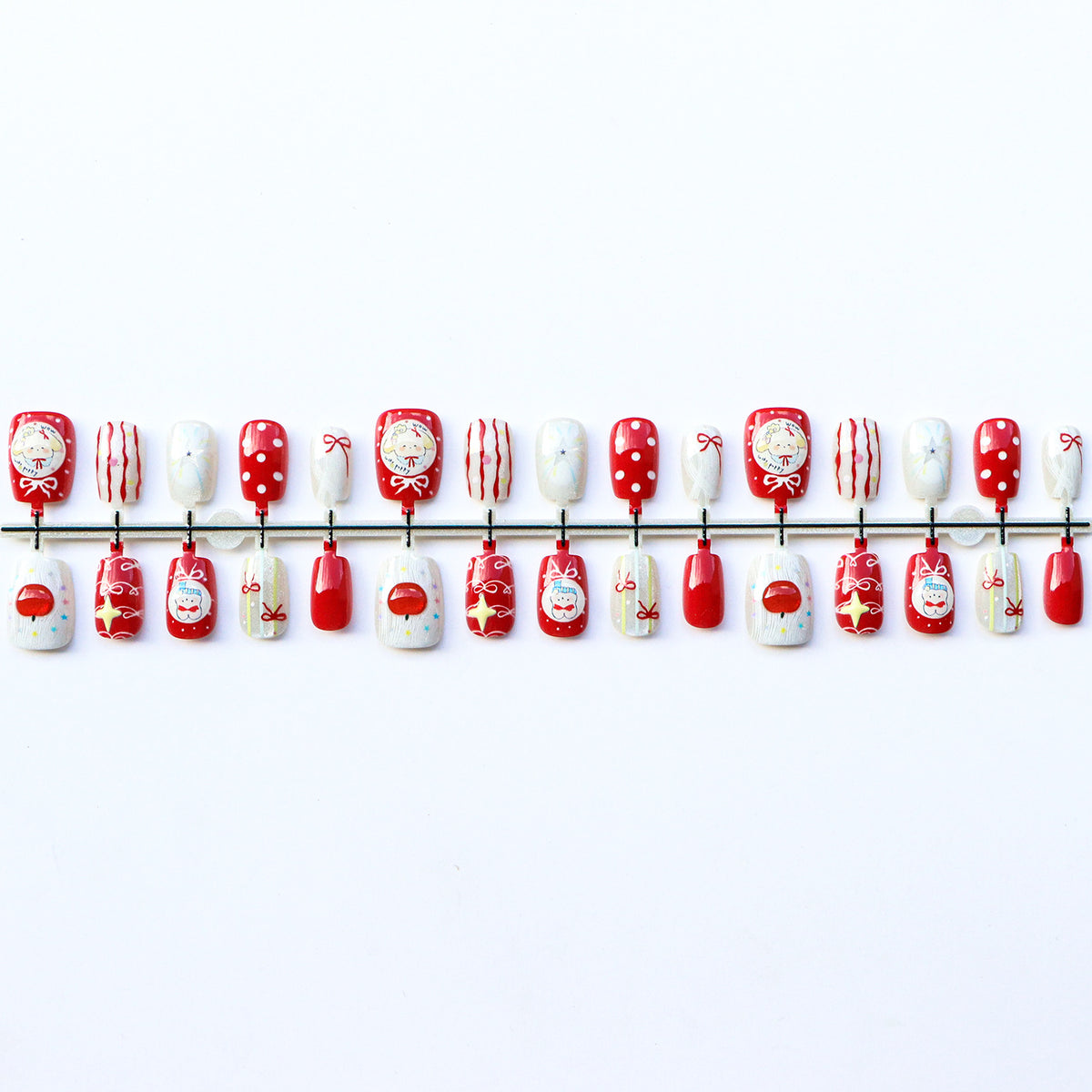 Urlaubs-Themen Press-On Nagelkunst Set