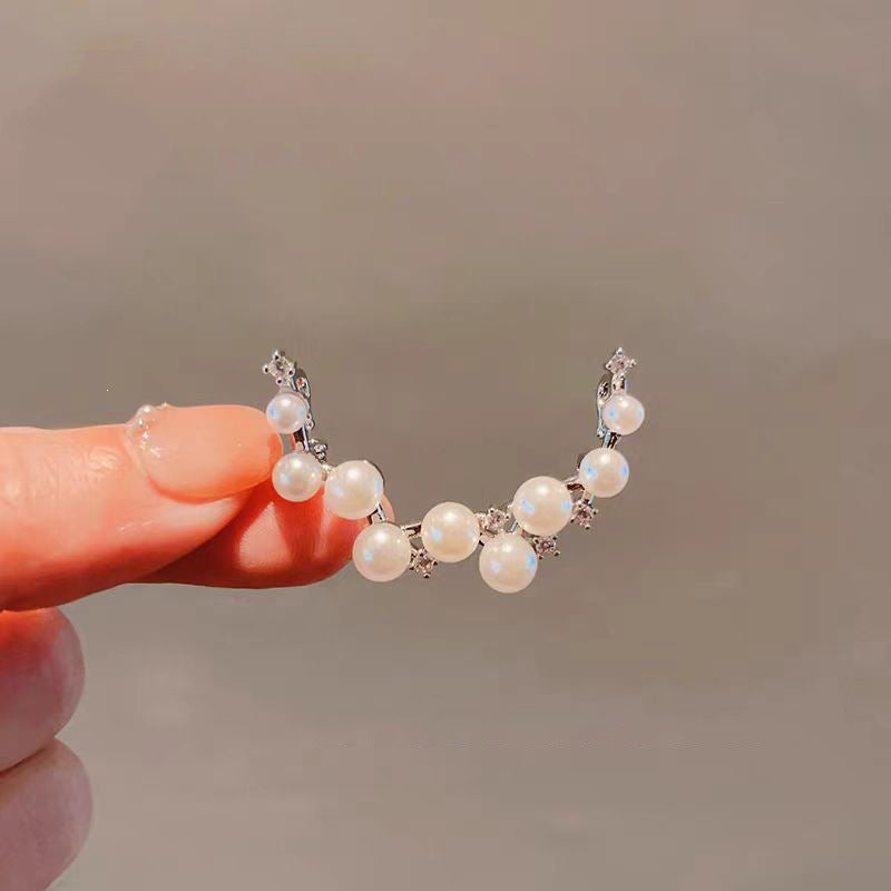 Elegante Perlenohrringe Brehn