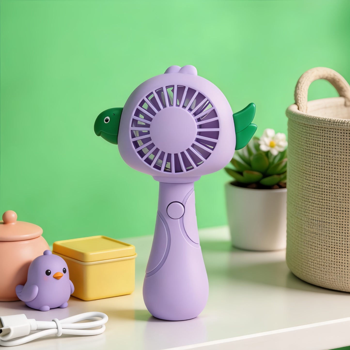 Damen Tragbarer Handventilator mit tierischem Design Brehn