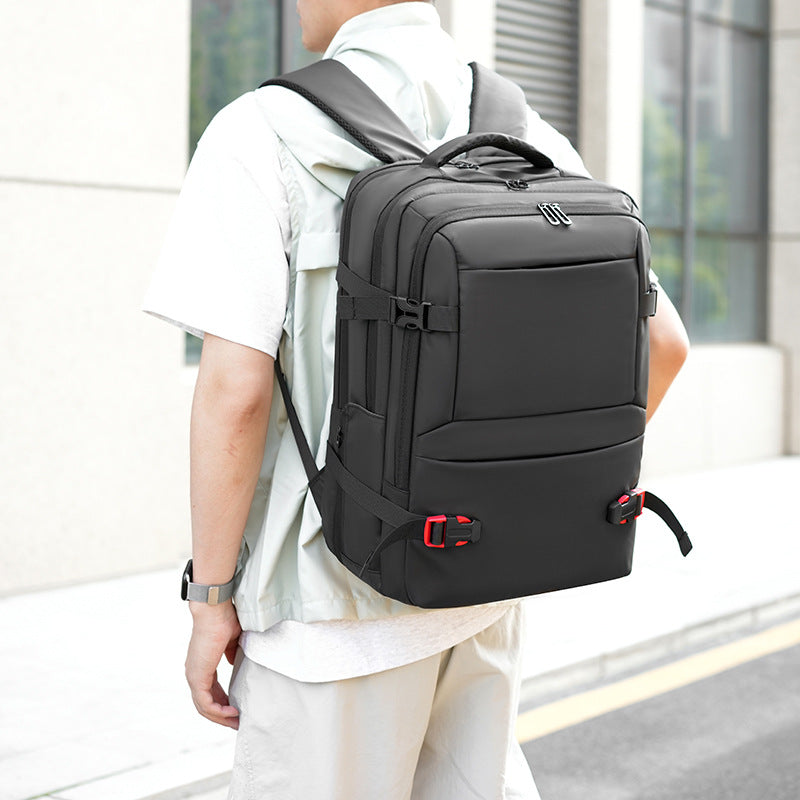 Multi-Functional Laptop-Rucksack mit Wasserabweisendem Design und Ergonomischen Tragegurten Brehn