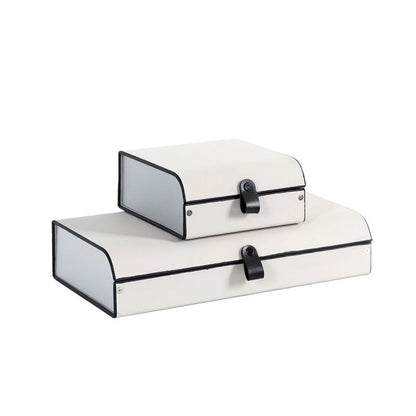 Stylische dekorative Aufbewahrungsboxen Set