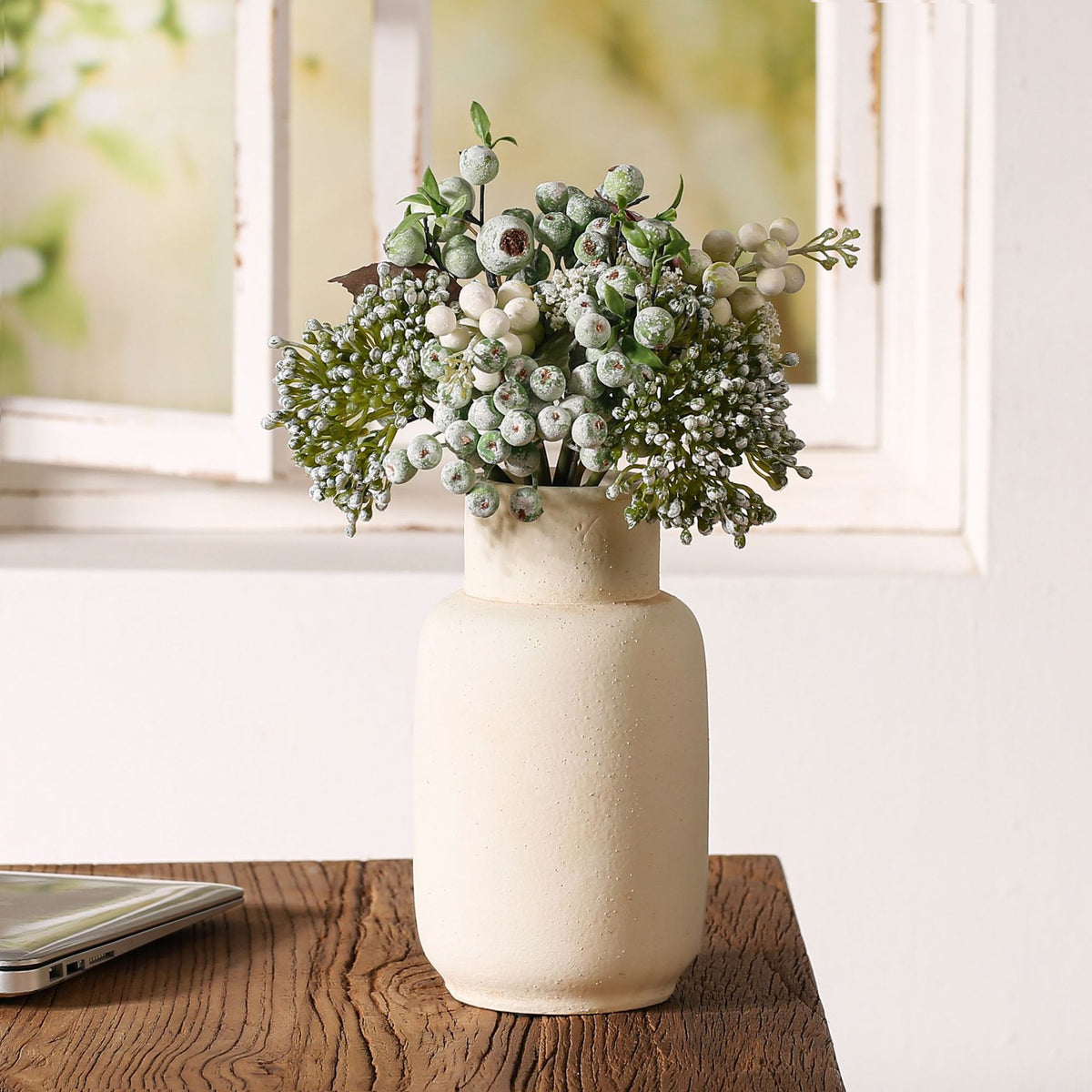 Handgearbeitete Keramikvase Brehn