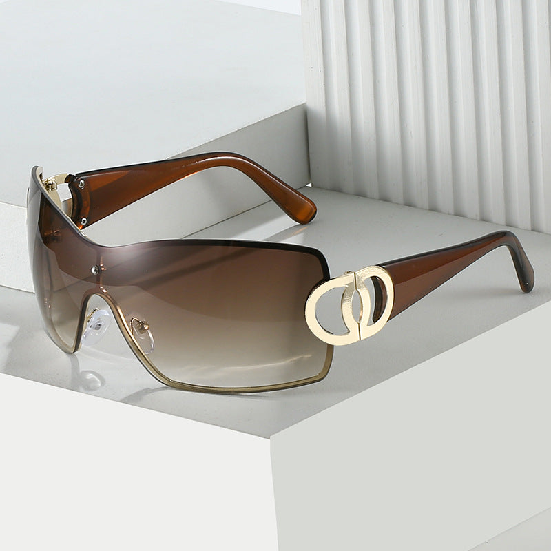 Stylische Chunky Quadratrahmen Sonnenbrillen Brehn