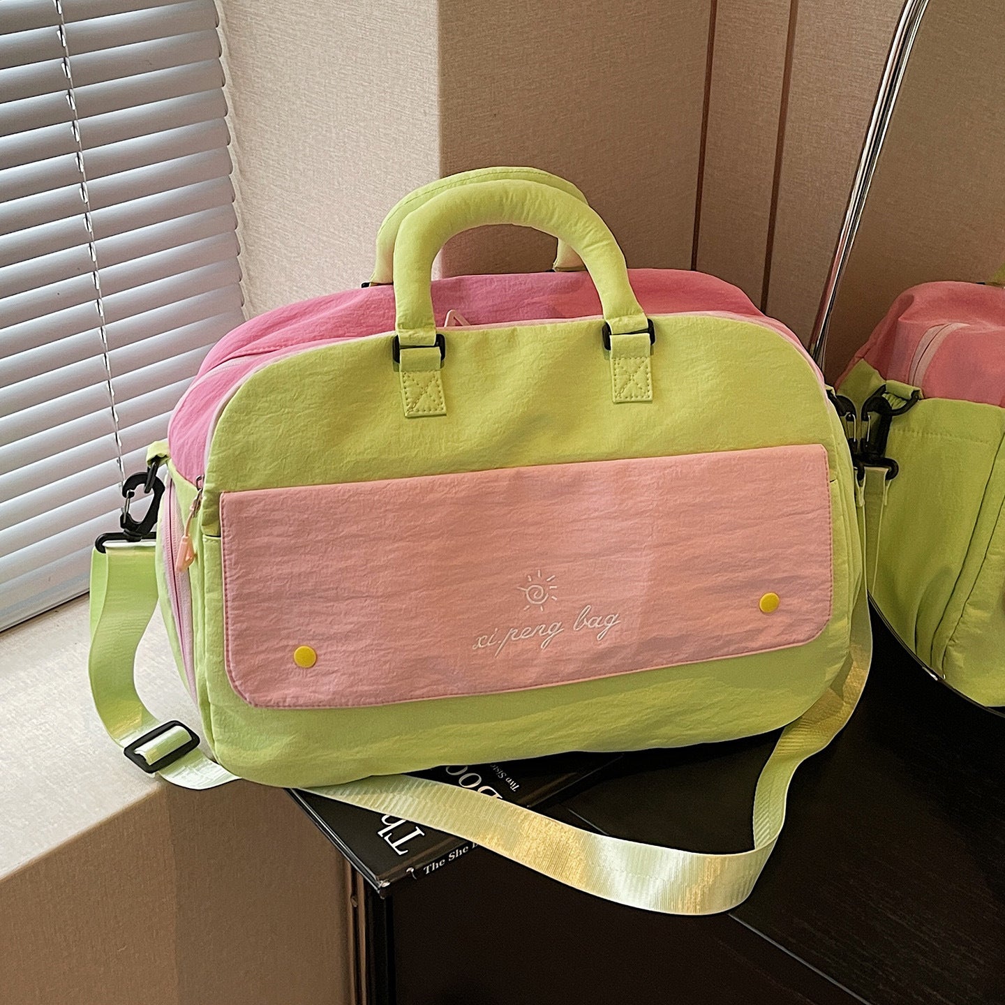 Stylische Reise Gym Duffle Brehn